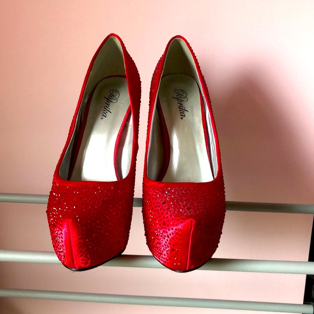 Red Jewel heels